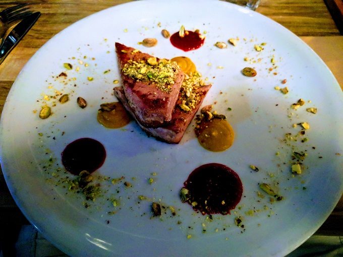 Portobello Caffe, Sydney - Pistachio crusted tuna fillet