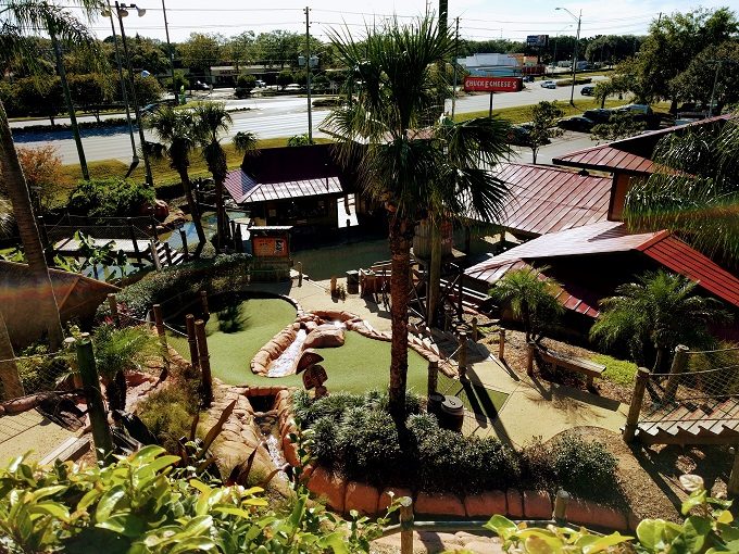 Congo River Golf from one of the higher up holes