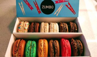 Our macarons from Zumbo's
