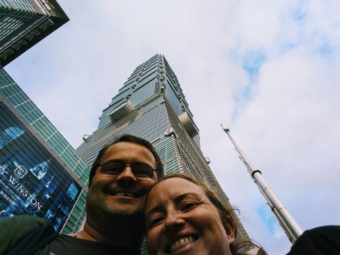 Taipei 101 selfie