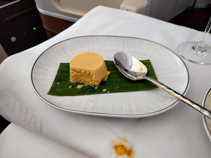 Thai Airways MEL-BKK - dessert