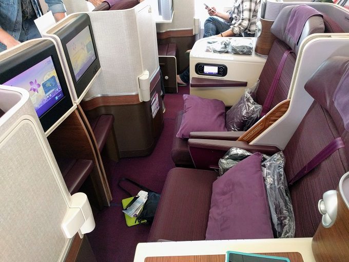 Thai Airways MEL-BKK center seats
