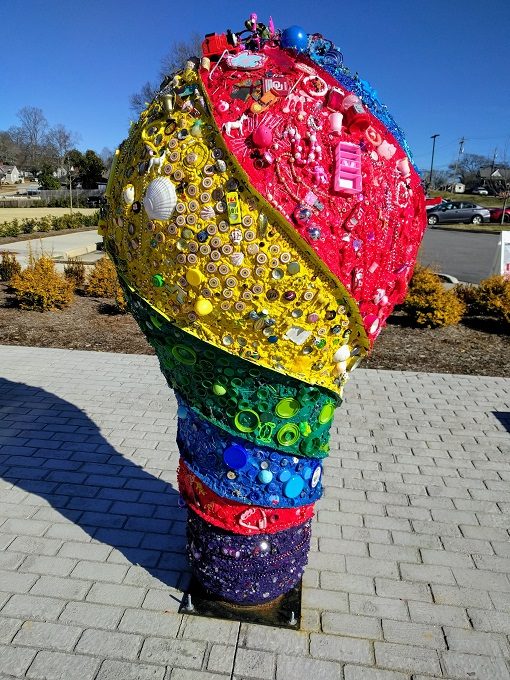 Lighten Up Spartanburg Bender's Big Community Bulb by Kara Bender