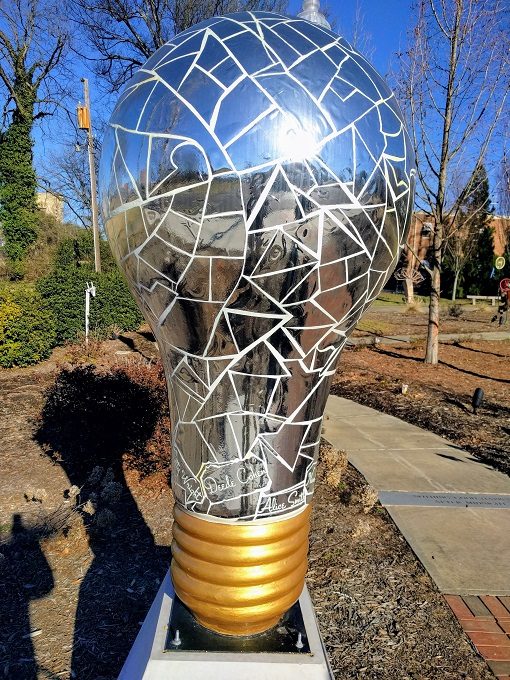 Lighten Up Spartanburg Reflections Of Sparkle City by Creative Development, LLC