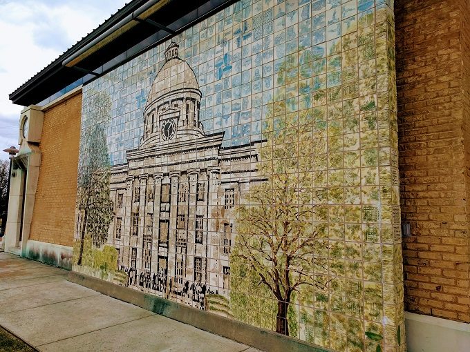 4 - Tile mural at the Riverfront, Montgomery, Alabama