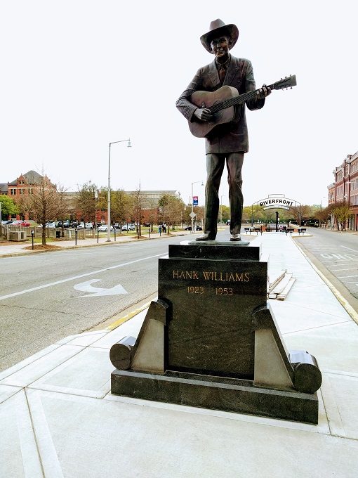 Hank Williams statue, Montgomery, Alabama