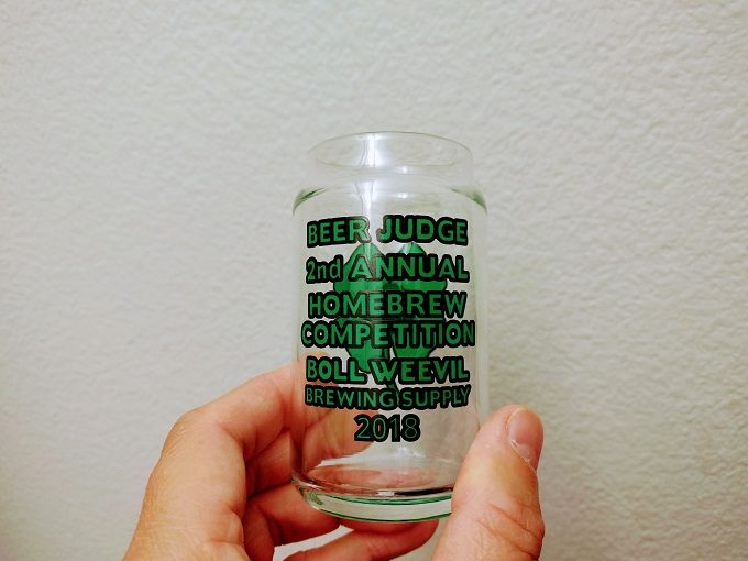 Enterprise, AL St Patrick's Day Homebrew Competition - Commemorative glass