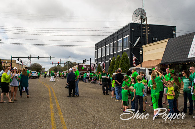 Enterprise AL World's Smallest St Patrick's Day Parade 2