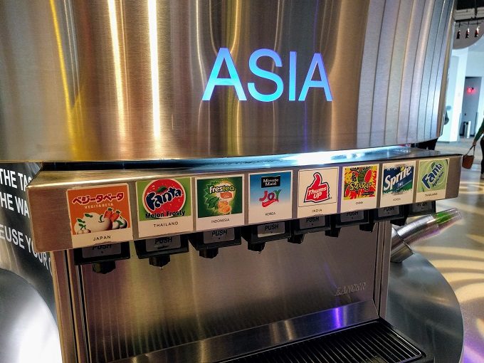 World of Coca-Cola Asia sodas