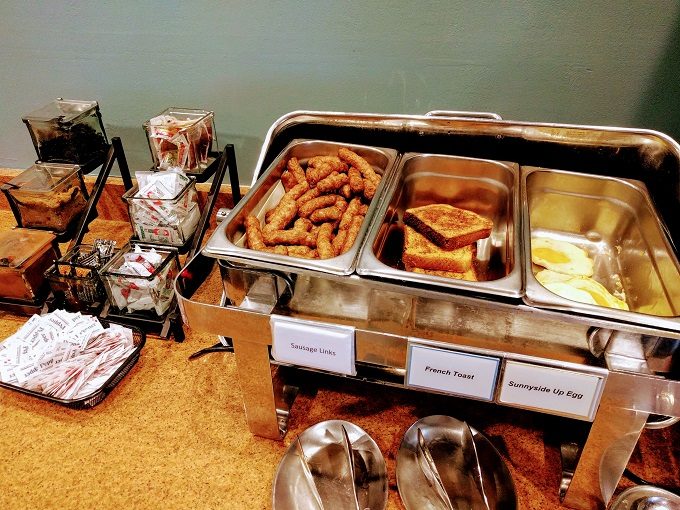 Country Inn & Suites Saraland, Alabama - Sausage, French toast, eggs & condiments