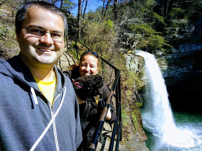 DeSoto Falls selfie