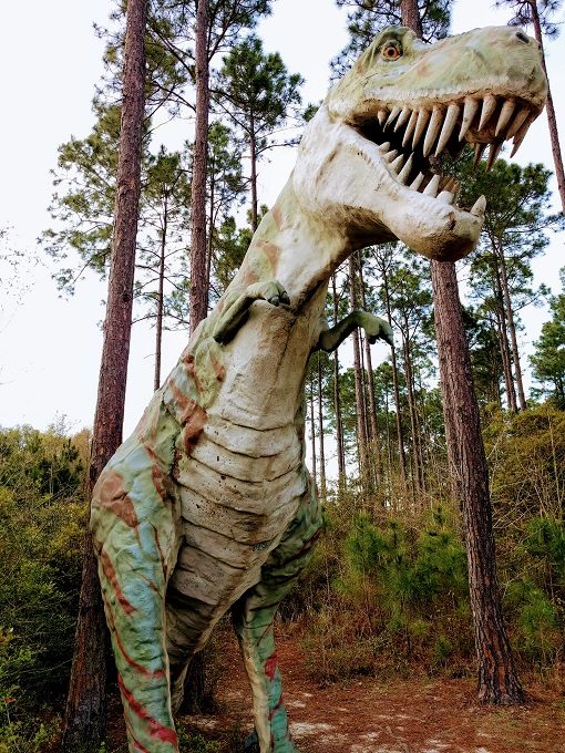 Tyrannosaurus Rex, Dinosaurs In The Woods, Elberta Alabama