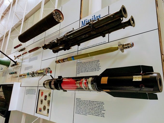 US Army Aviation Museum, Fort Rucker, Alabama - 14 Missiles