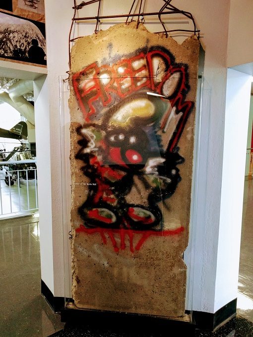 US Army Aviation Museum, Fort Rucker, Alabama - 16 Section from the Berlin Wall
