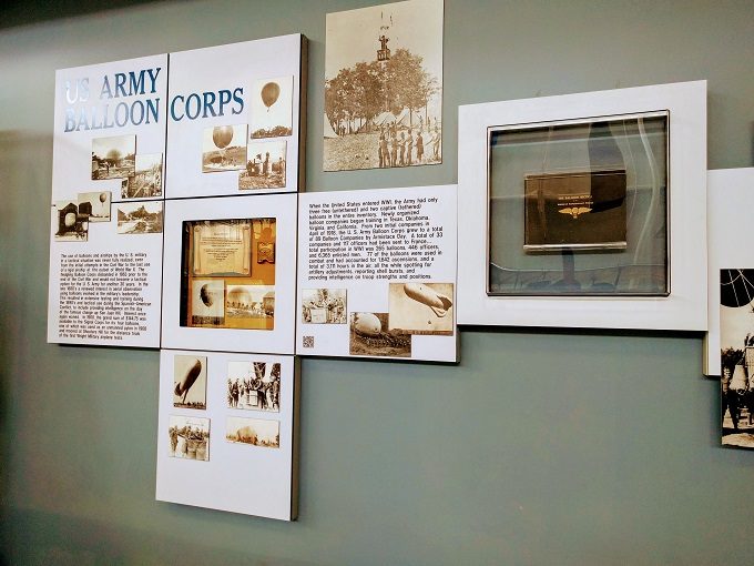 US Army Aviation Museum, Fort Rucker, Alabama - 2 History of the US Army Balloon Corps