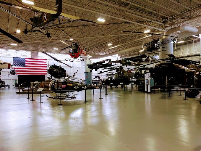 US Army Aviation Museum, Fort Rucker, Alabama - 8 Room full of helicopters