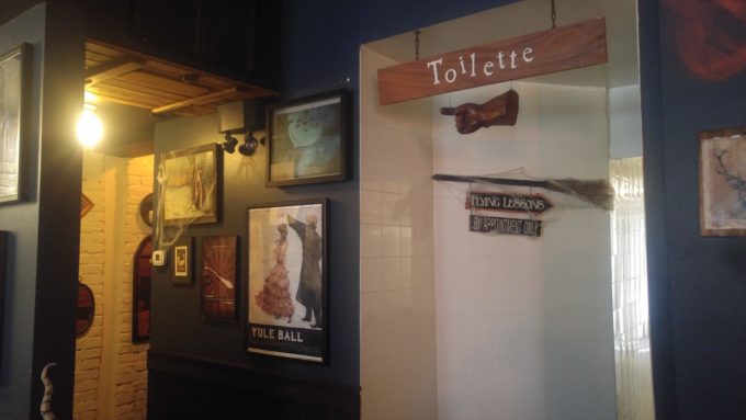 Toilets at Lockhart Bar, Montreal