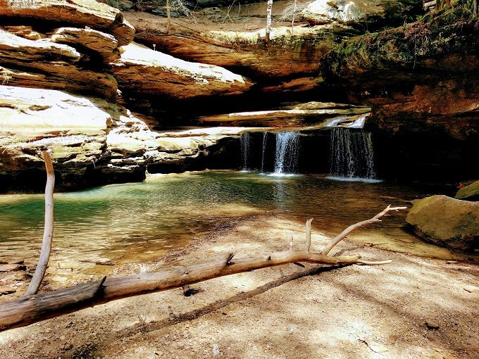 6 Waterfall at Old Man's Cave