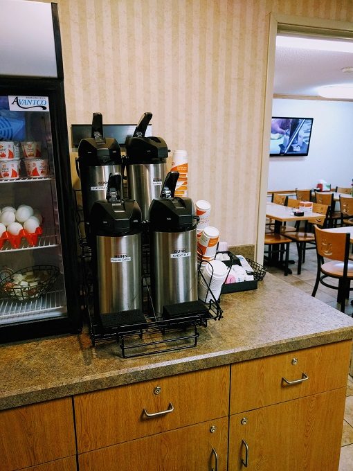 Econo Lodge Arena Wilkes-Barre PA Breakfast - Coffee & tea station