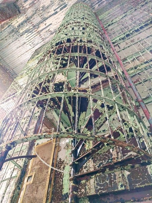 Ohio State Reformatory The Shawshank Redemption - Spiral staircase