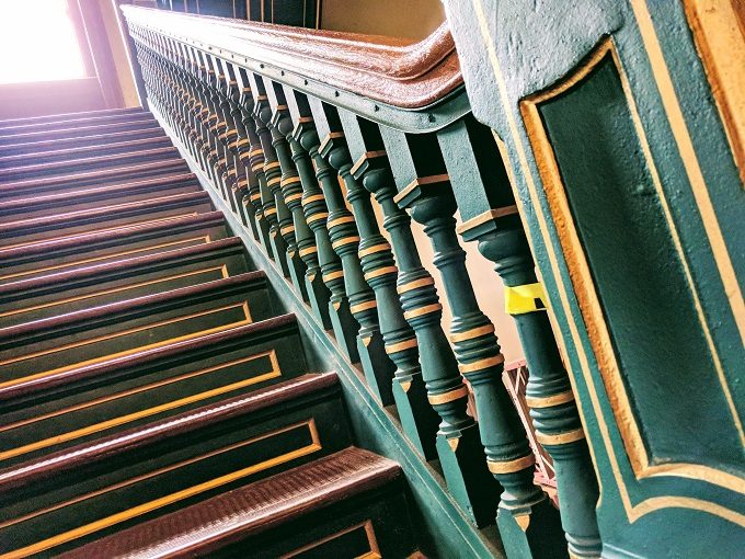 Ohio State Reformatory The Shawshank Redemption - Steel staircase