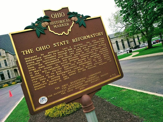 Ohio State Reformatory historic marker