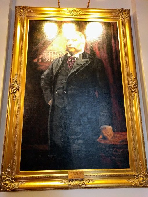 Painting of Chester Alan Arthur, 21st President of the USA