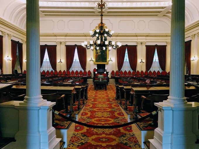 Representatives Hall in the Vermont State House, Montpelier