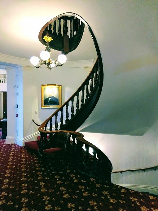 Staircase on the second floor of Vermont's State House