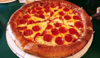 Two Cousins Pizza Co. Mansfield OH - Large pepperoni pizza