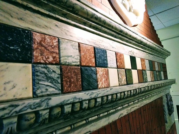 Vermont marble, Vermont State House, Montpelier