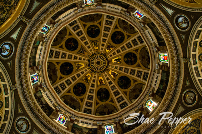 Basilica of St Josaphat Milwaukee domed roof