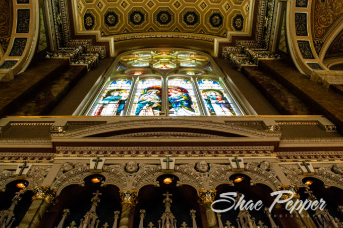 Basilica of St Josaphat Milwaukee stained glass window