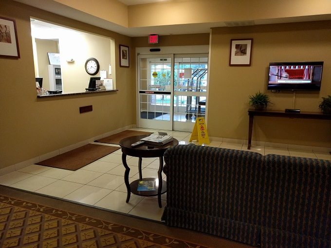 Candlewood Suites South Bend Airport - Front desk & lobby