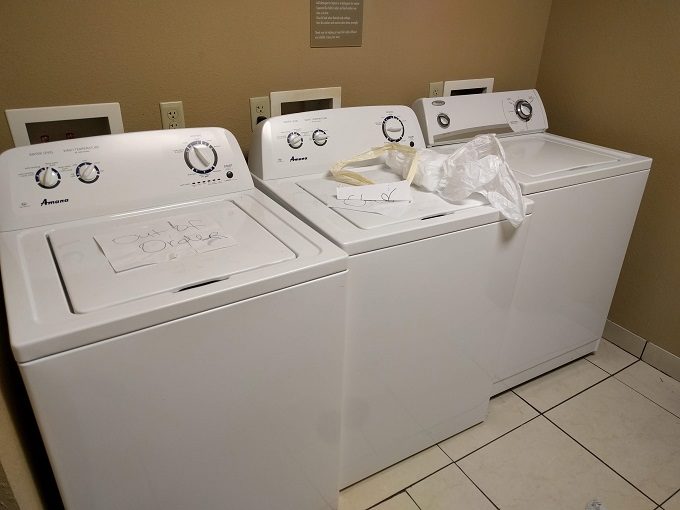 Candlewood Suites South Bend Airport - Guest laundry washing machines