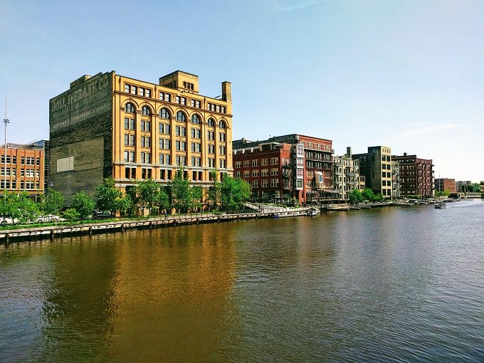 View along the Milwaukee River