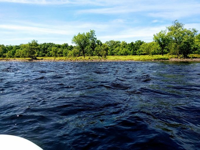 A relaxing afternoon out on the Chippewa River
