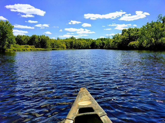 Canoeing on the Flambeau River