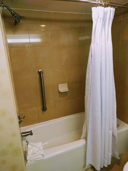 Crowne Plaza Madison WI - Bathtub with shower