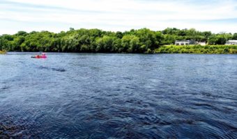 Launching on to the Chippewa River