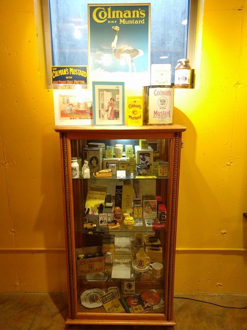 National Mustard Museum, Middleton WI - Colman's Mustard display