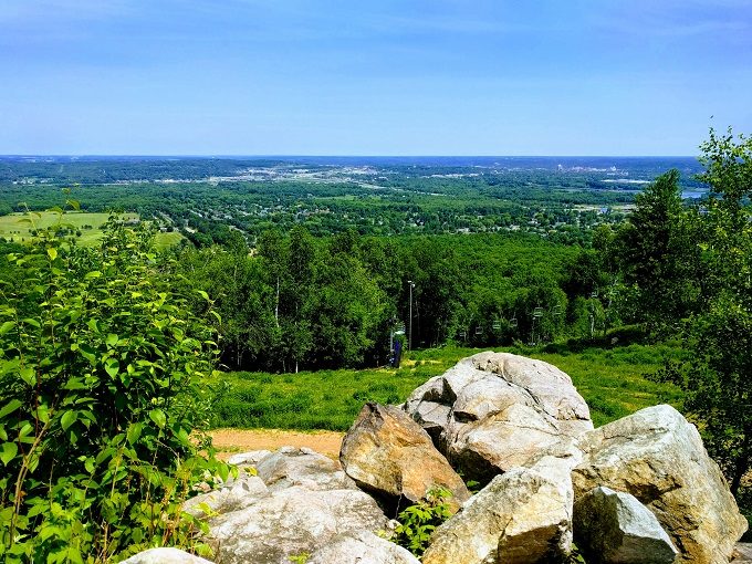 View of Wausau from Rib Mountain