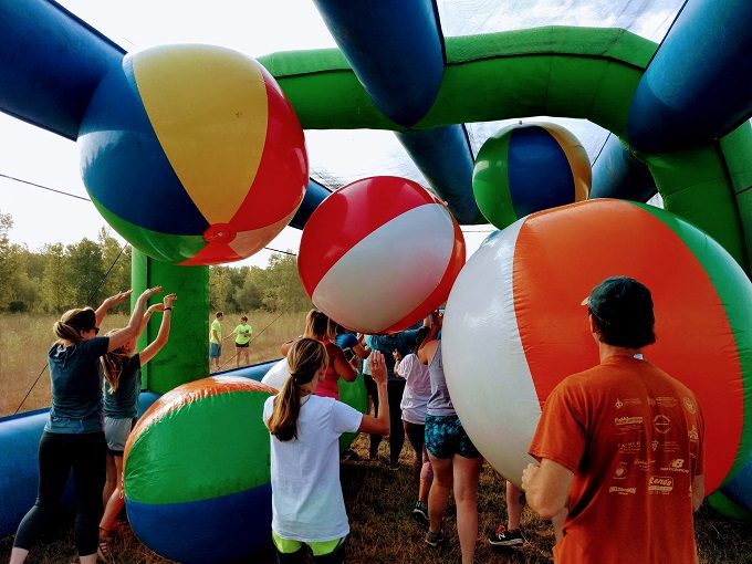 Insane Inflatable 5k Grand Rapids MI - Obstacle 2