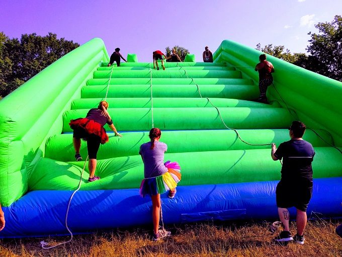 Insane Inflatable 5k Grand Rapids MI - Obstacle 6