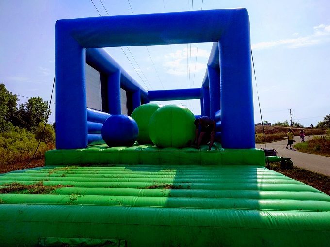 Insane Inflatable 5k Grand Rapids MI - Obstacle 8