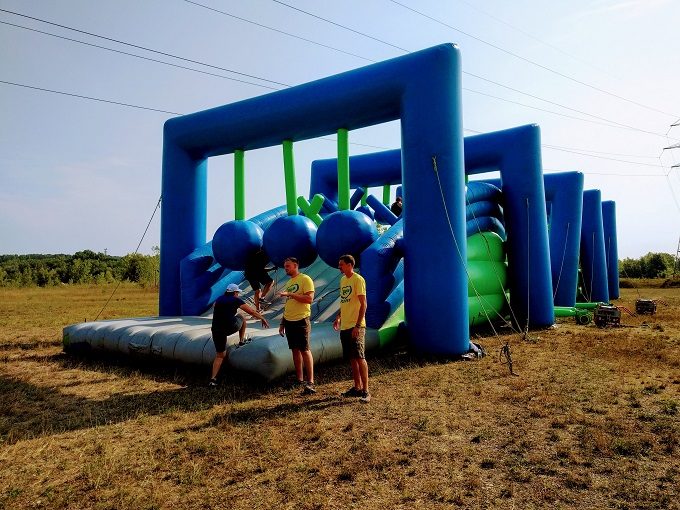 Insane Inflatable 5k Grand Rapids MI - Obstacle 9