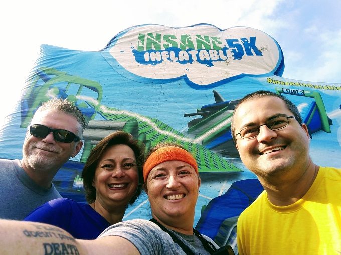 Insane Inflatable 5k Grand Rapids MI - Pre race