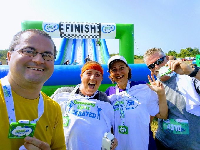 Insane Inflatable 5k Grand Rapids MI - We did it!