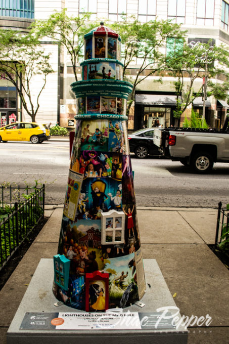 Chicago Treasure, Lighthouses On The Mag Mile, Chicago