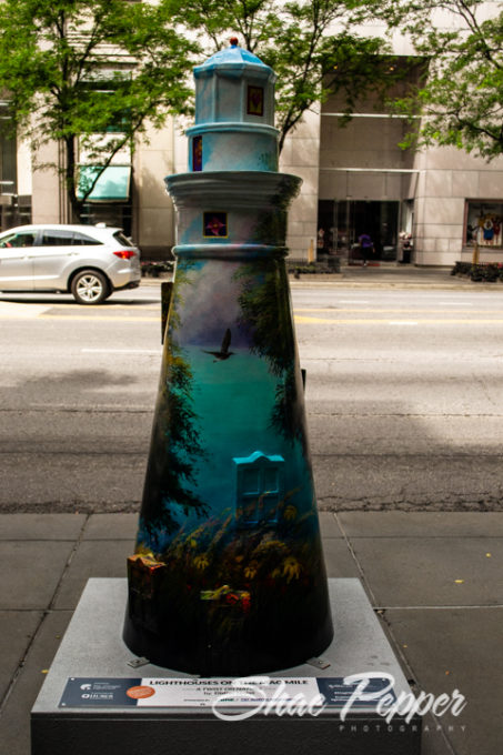 A Twist On Nature, Lighthouses On The Mag Mile, Chicago